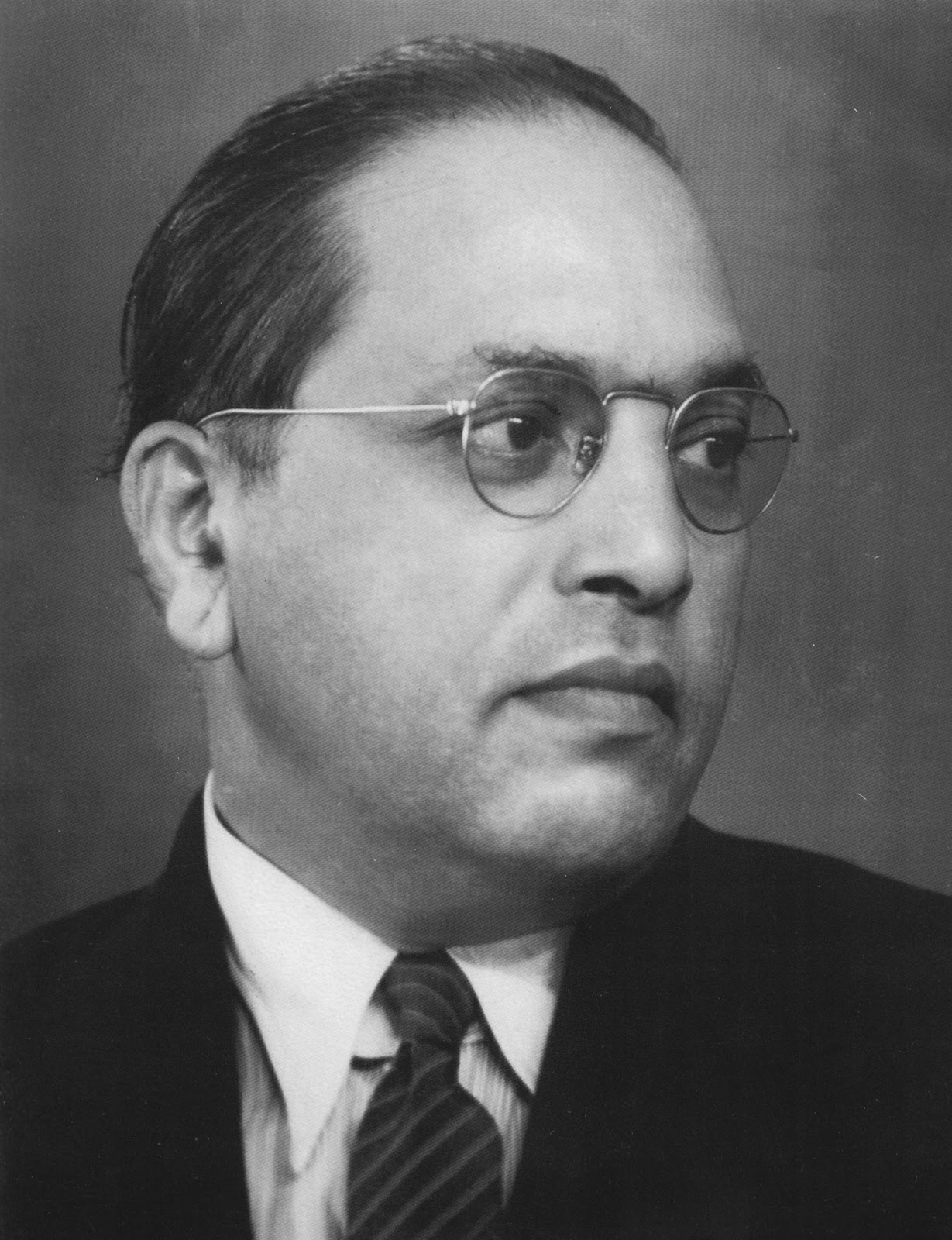 Portrait of Dr. B.R. Ambedkar