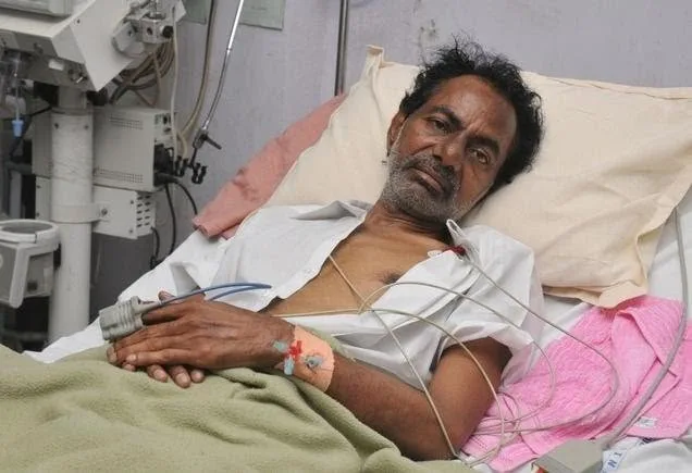 KCR during his 2009 fast unto death
