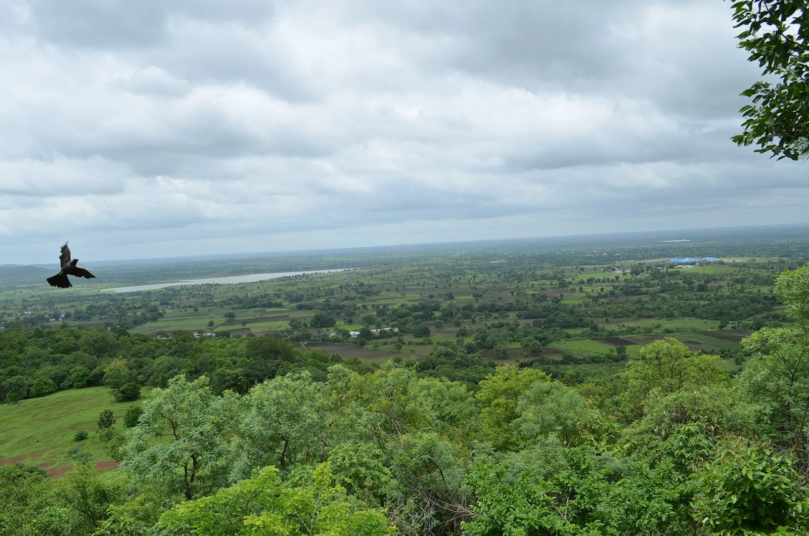 The Deccan plateau seen from Ananthagiri Hills